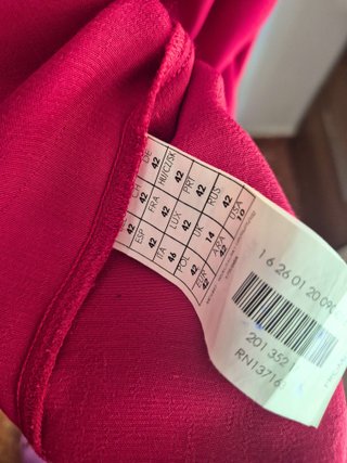 Blusa rosa volantes mujer Promod Talla XL