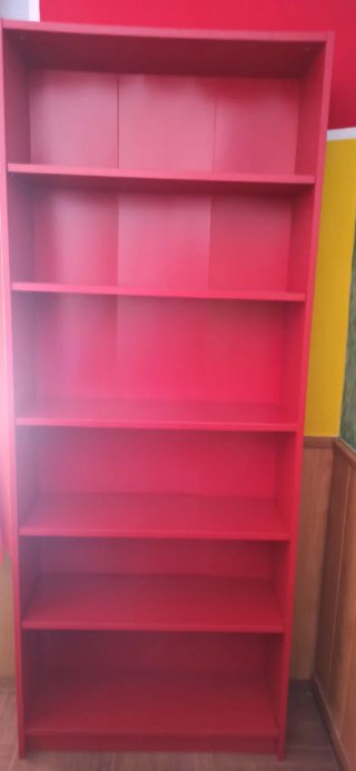 Estantería IKEA Billy Roja Edición Limitada