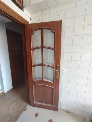 Puerta madera maciza interior