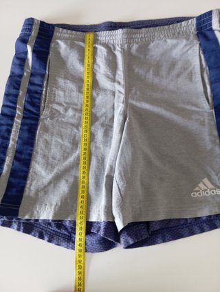 Pantalón corto deportivo Adidas Gris Talla XL
