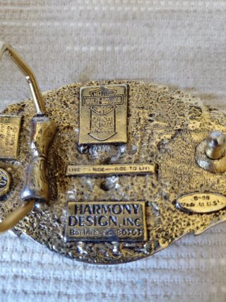Hebilla Harley Davidson Born in the USA