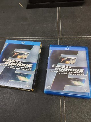 Colección Fast & Furious 7 Películas Blu-ray