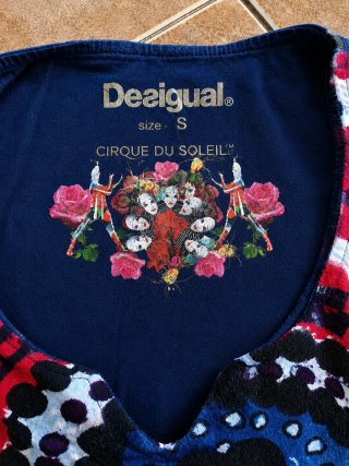 Vestido Desigual Edición Limitada Cirque du Soleil