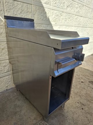 Fry top acero Bertos 900 rectificado