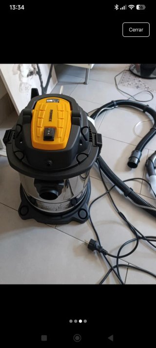 Aspiradora Ferrex 1600W Seco y Húmedo