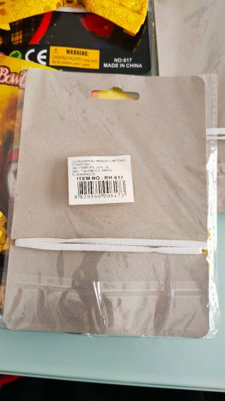 Pajarita lentejuelas doradas disfraz payaso