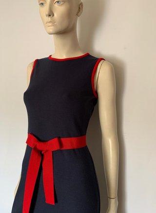 Vestido Carolina Herrera Azul Talla XS