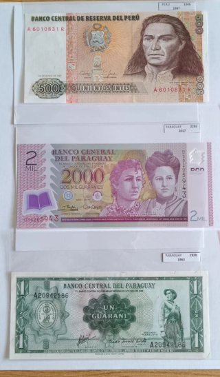 Lote de Billetes de América