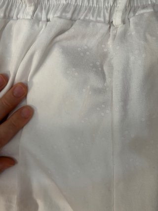 Pantalones campana blancos