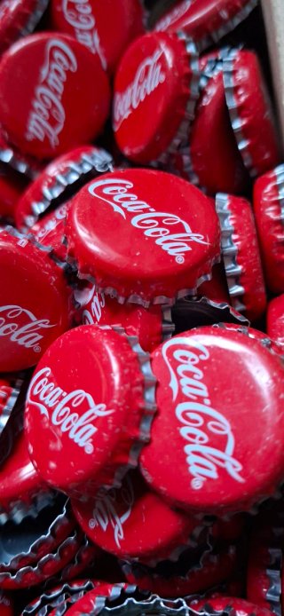 100 Chapas Coca Cola original