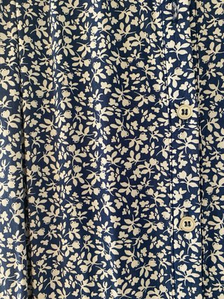 Vestido corto Springfield floral camisero