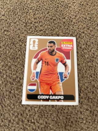 Cromo Panini Cody Gakpo Extra Sticker
