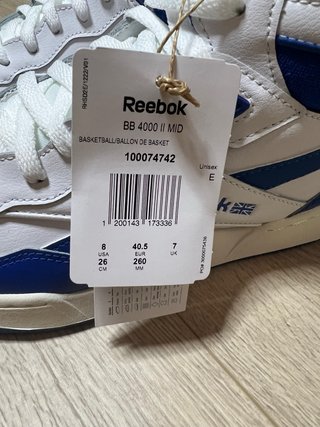 Reebok BB 4000 II Mid Talla 40.5