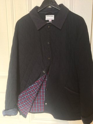 Chaqueta Acolchada American Apparel Estilo Barbour