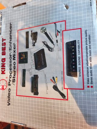 King Best Video Processor/Enhancer KBMX-4