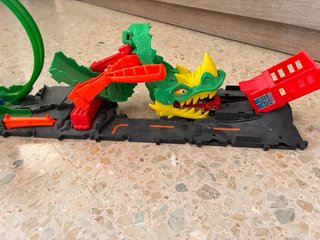 Pista Hot Wheels Dragón