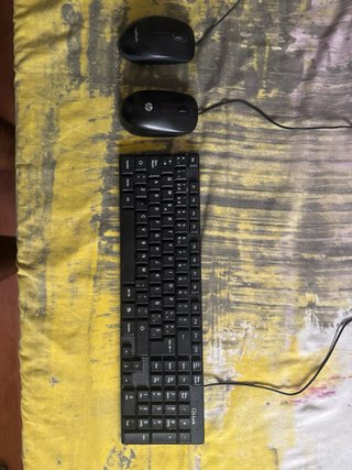 Pack Teclado y 2 Ratones HP, Logitech