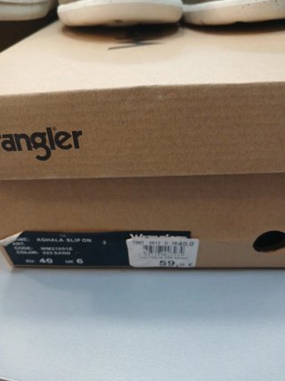 SUPER Lote 3 pares zapatos hombre Wrangler Tall-40