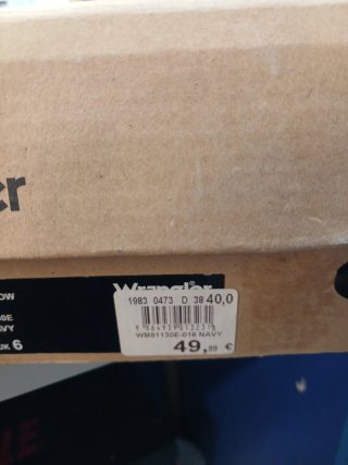SUPER Lote 3 pares zapatos hombre Wrangler Tall-40