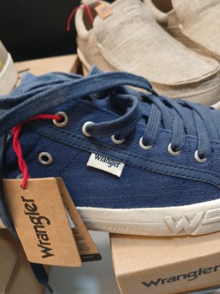 SUPER Lote 3 pares zapatos hombre Wrangler Tall-40