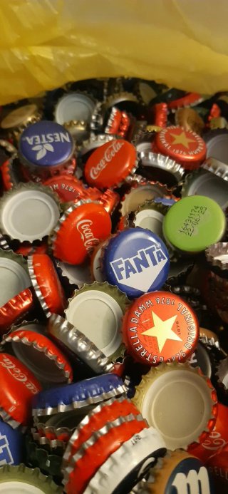 100 Chapas Cerveza y Refrescos Variadas