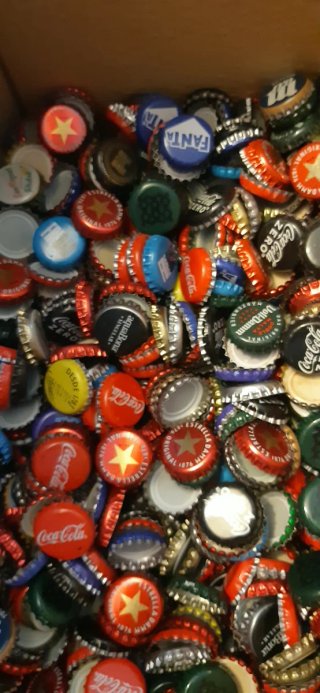 100 Chapas Cerveza y Refrescos Variadas