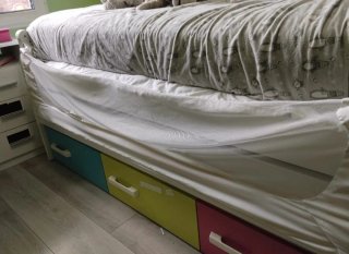 Barreras de seguridad para cama infantil