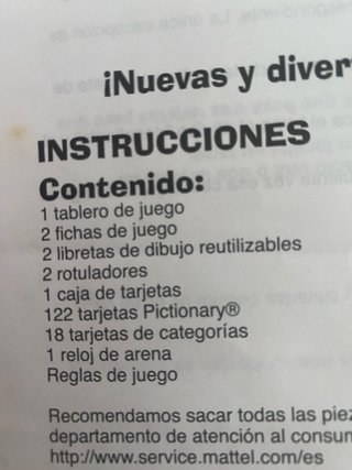 Pictionary Junior Mania Juego de Mesa