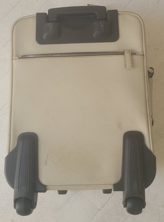 Trolley Prada vintage pelle Saffiano beige