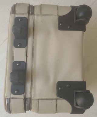 Trolley Prada vintage pelle Saffiano beige