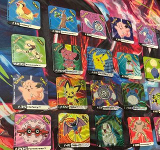 Lote Pokémon Staks Imanes (2002) Originales