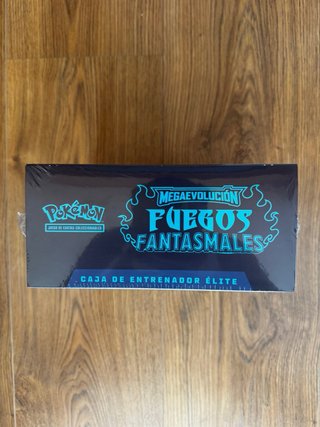 Caja Entrenador Élite Fuegos Fantasmales Pokémon