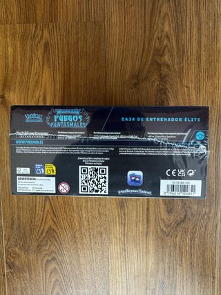 Caja Entrenador Élite Fuegos Fantasmales Pokémon