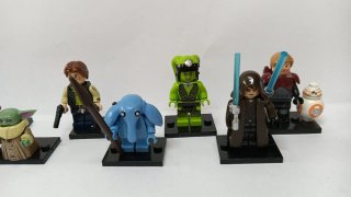 Muñecos variados Star Wars compatibles Lego