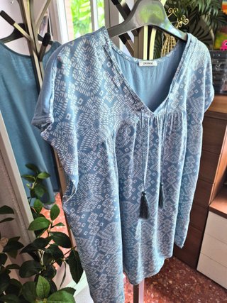 Camiseta de manga corta mujer Promod XL
