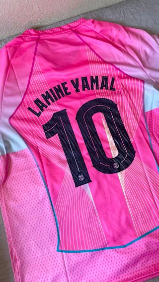 Camiseta FC Barcelona Nike Rosa