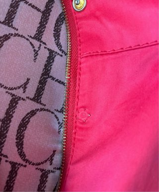 Conjunto Carolina Herrera Chaqueta y Falda Rojo