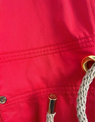 Conjunto Carolina Herrera Chaqueta y Falda Rojo