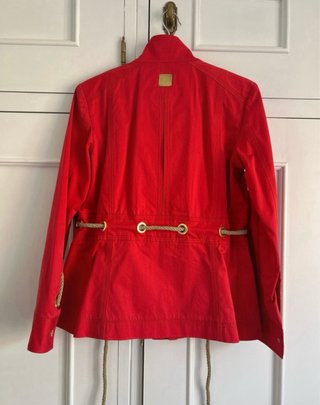 Conjunto Carolina Herrera Chaqueta y Falda Rojo
