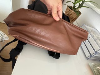 Mochila Herschel Negra y Marrón