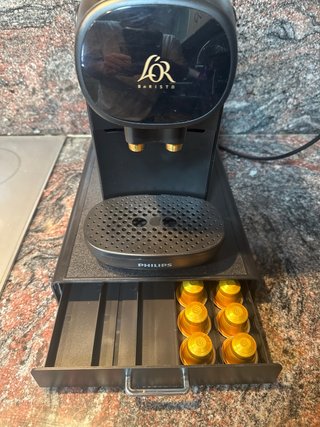 Cafetera L'OR SUBLIME + Cajón soporte Cápsulas