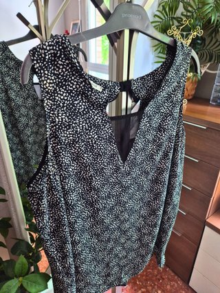 Blusa sin mangas mujer viscosa Promod 42