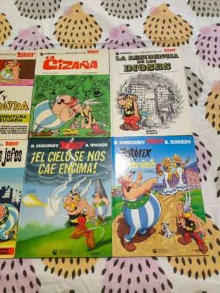 Lote comics de Asterix