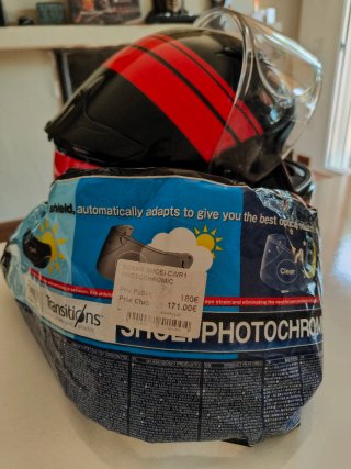 Casco Shoei NXR TC1 Philosopher T. L