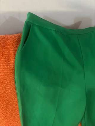 Pantalones chinos verdes