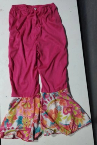Disfraz Hippy Diva niña Talla M (120-130cm)