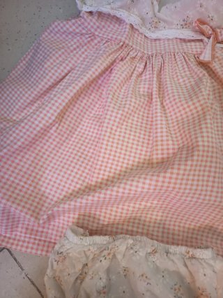 Vestido y braguita Vichy 24 meses