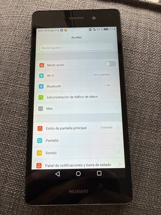 Huawei P8 Negro. Negociable