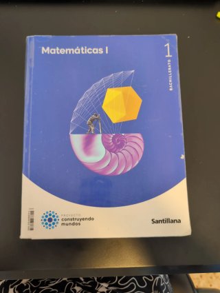Matemáticas I 1 Bachillerato