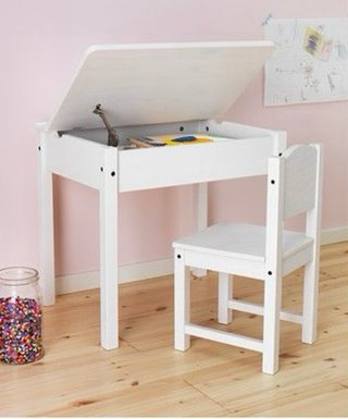 Escritorio y silla infantil Ikea Sundvik